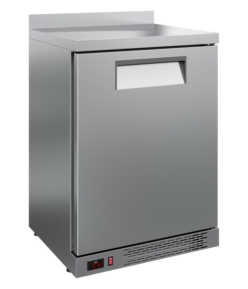 Барный холодильный стол TD101-GC глухая дверь, с бортом фото