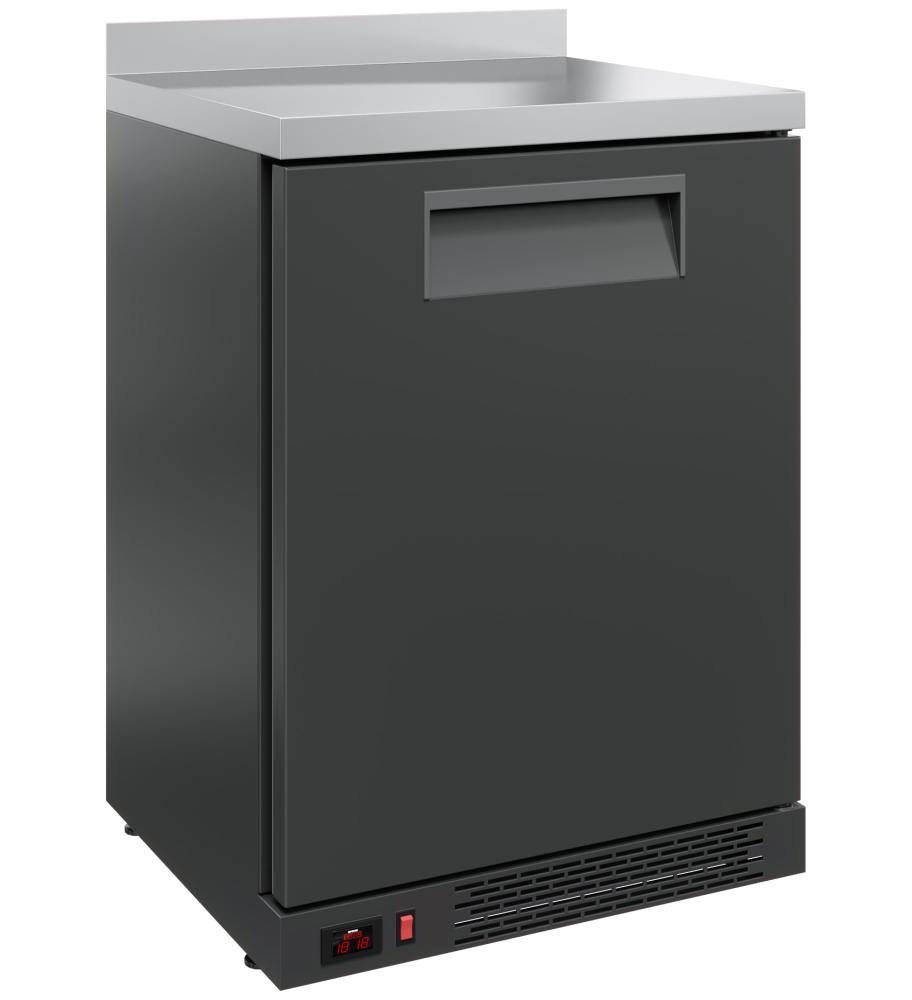 Барный холодильный стол TD101-Bar глухая дверь, с бортом фото